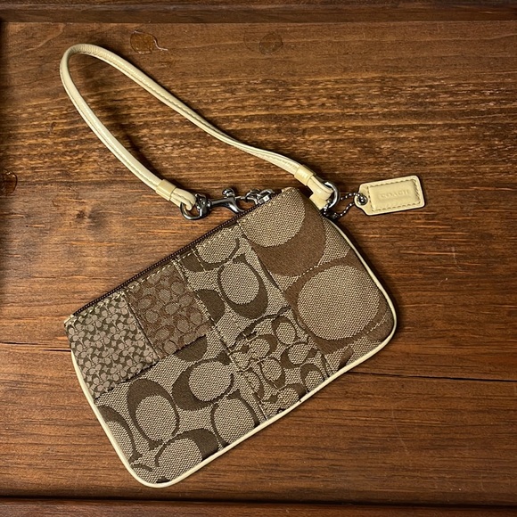 Coach Classic “C” Print Wristlet - Picture 2 of 3